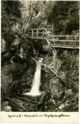 Spital am Pyhrn, Wasserfall in der Vogelsangklamm