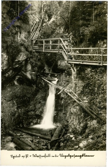 ak203783 Spital am Pyhrn, Wasserfall in der Vogelsangklamm