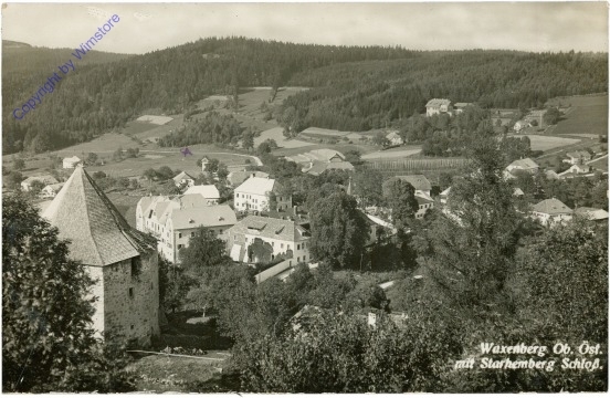 Waxenberg, mit Starhemberg Schloß