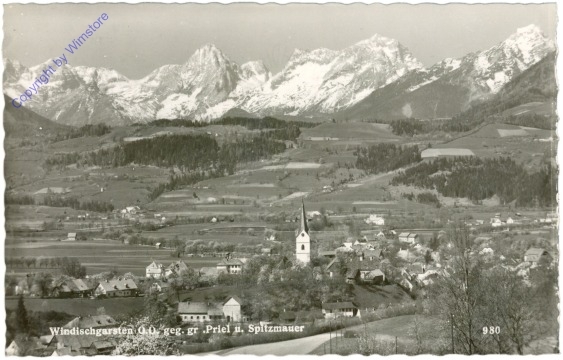 Windischgarsten, geg. gr. Priel u. Spitzmauer
