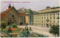 Innsbruck, Hofburg, Hofkirche und Leopoldsbrunnen