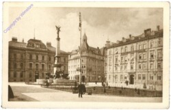 Innsbruck, Bahnhofplatz mit Vereinigungsbrunnen