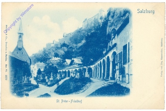 ak203885 Salzburg, St. Peter, Friedhof