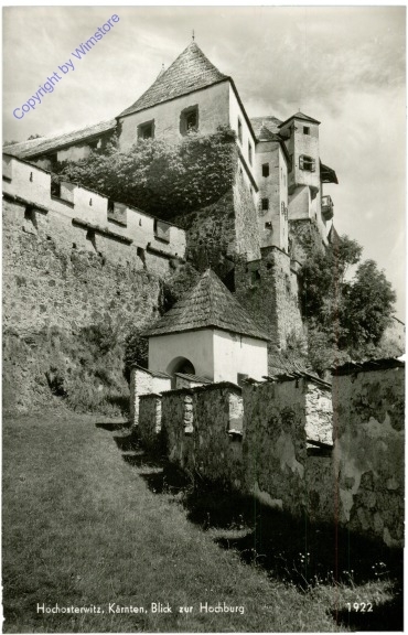 Launsdorf, Burg Hochosterwitz, Blick zur Hochburg