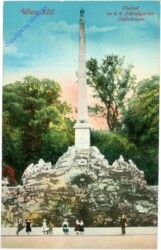 Wien 13, Schönbrunn, Obelisk im k.k. Schloßgarten
