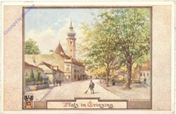 ak203939 Wien 19, Platz in Grinzing