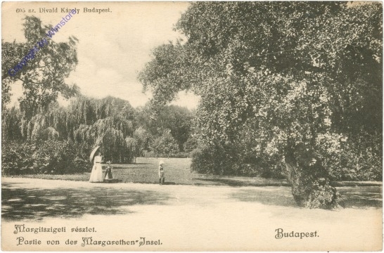 Budapest, Partie von der Margarethen-Insel