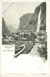 Lauterbrunnen, Staubbach und weiße Lütschine