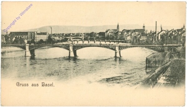 ak203988 Basel, Gruss aus