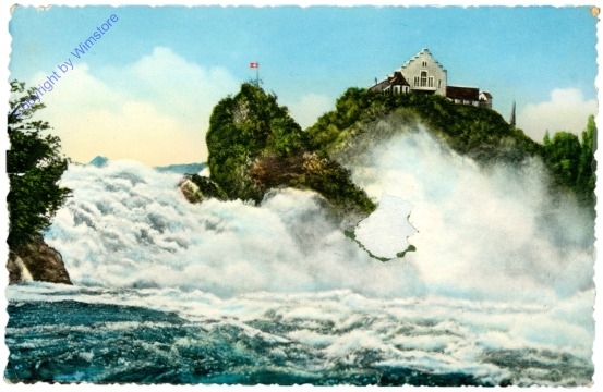 Laufen, Rheinfall mit Schloss Laufen