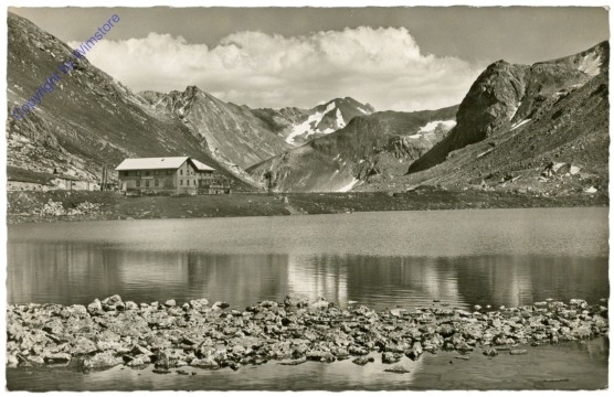 Flüela,  Ospiz mit Schottensee