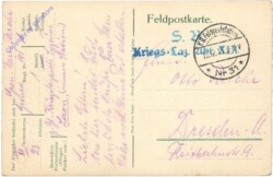 Laon, Blick auf die Kriegslazarette