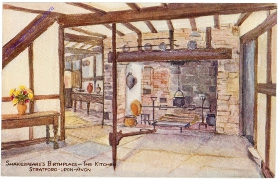 Stratford-upon-Avon, Shakespeare's Birthplace, The Kitchen