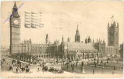 London, Houses of Parliament & Westminster Hall