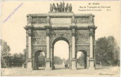 Paris, Arc de Tiomphe du Carrousel