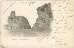 Poligny, La Roche Peroee