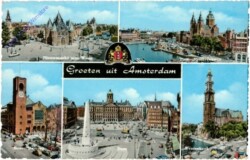 ak204091 Amsterdam, Multiansicht