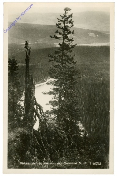 Plöckenstein, See von der Seewand