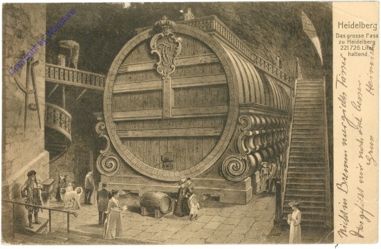 Heidelberg, Das grosse Fass