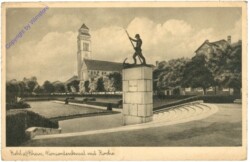 Kehl a. Rhein, Pionierdenkmal mit Kirche
