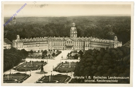 ak204135 Karlsruhe, Badisches Landesmuseum