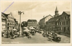 ak204148 Grünsfeld, Schillerplatz