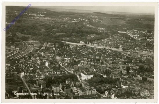 Cannstatt, Fliegeraufnahme