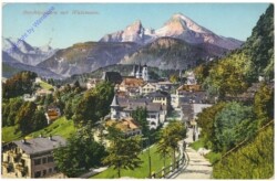 Berchtesgaden, mit Watzmann