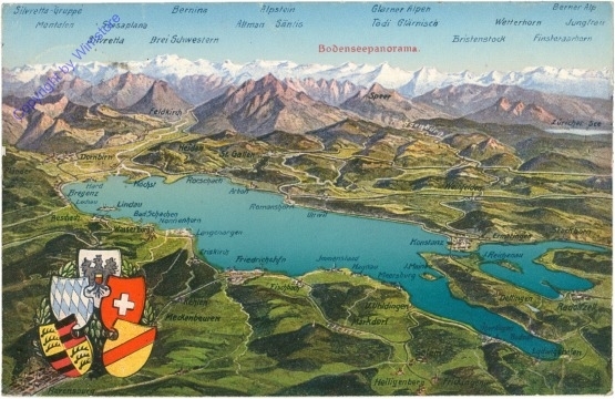 Bodensee, Panorama