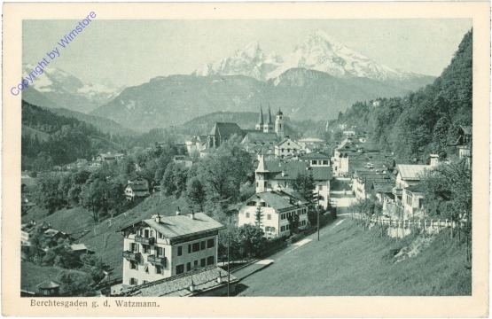 Berchtesgaden, g.d. Watzmann