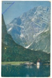 St. Bartholomä, am Königsee