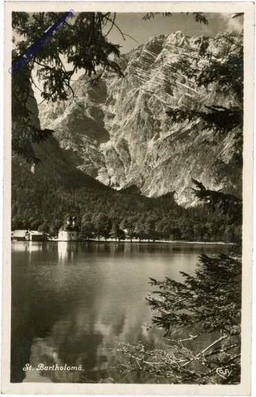 St. Bartholomä, am Königsee