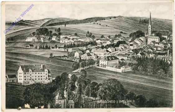Wegscheid, Ortsansicht