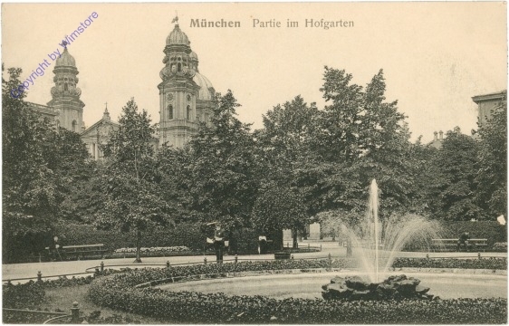München, Partie im Hofgarten
