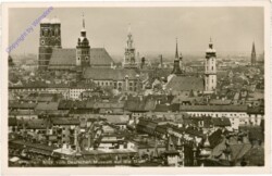 München, Blick vom Deutschen Museum auf die Stadt