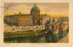 Berlin, Schloß und Nationaldenkmal