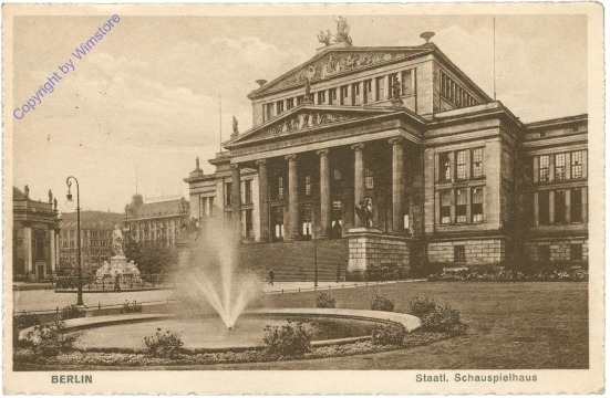 ak204295 Berlin, Staatl. Schauspielhaus