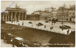 Berlin, Potsdamer Platz mit Brandenburger Tor