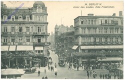 ak204310 Berlin, Unter den Linden, Ecke Friedrichstr.