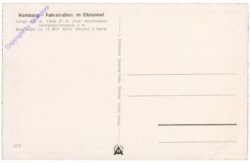 ak204326a Hamburg, Fahrstrassen im Elbtunnel