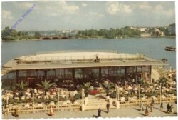 Hamburg, Alsterpavillon und Binnenalster