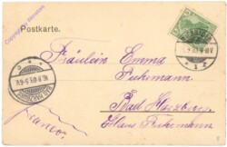 Wiesbaden, Kursaal-Weihe mit Fontaine