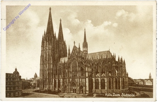 ak204358 Köln, Dom, Südseite