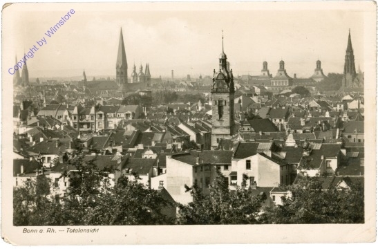 Bonn, Totalansicht