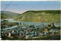 ak204384 Bingen, Totalansicht