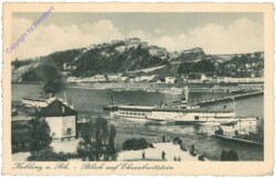 Koblenz a. Rh., Blick auf Ehrenbreitstein