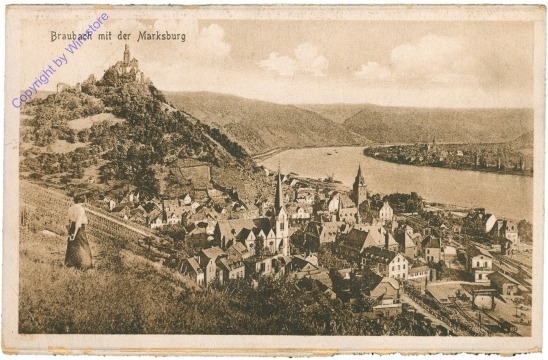 Braubach, mit der Markburg