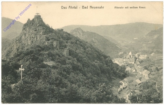 Bad Neuenahr, Altenahr mit weißem Kreuz
