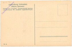 Sächs. Schweiz, Jugendburg Hohnstein