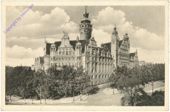 ak204413 Leipzig, Neues Rathaus